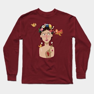 Frida kahlo Long Sleeve T-Shirt